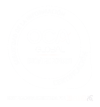 Certificación del sistema de gestión de la seguridad de la información UNE-ISO/IEC 27001:2017 OCA Global ENAC