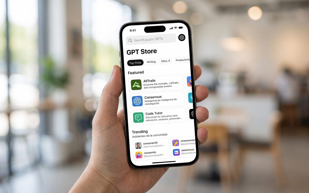 Tienda de apps de ChatGPT: qué es y cómo posicionar tu app